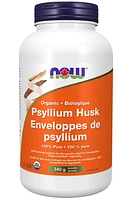 NOW Organic Psyllium Husk Powder (340 Grams)