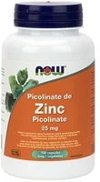 NOW Zinc Picolinate (25 mg - 100 veg caps)