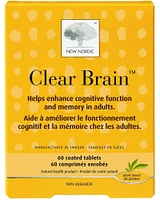 NEW NORDIC Clear Brain (60 tabs)