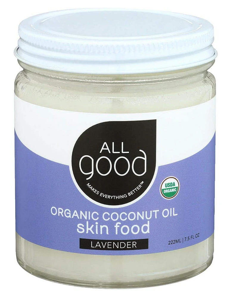 ALL GOOD Lavender Coconut Oil Skin Food (222 ml)