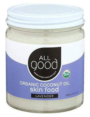 ALL GOOD Lavender Coconut Oil Skin Food (222 ml)