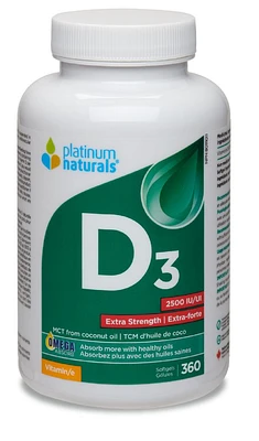 PLATINUM Vitamin D3 (2500 iu