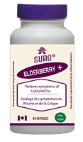 SURO Organic Elderberry (60 Caps)