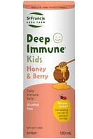 ST FRANCIS HERB FARM Deep Immune Syrup Kids (Honey & Berry - 120 ml)