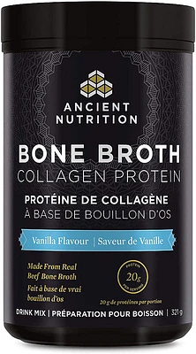 ANCIENT NUTRITION Bone Broth Collagen Protein (Vanilla - 321 gr)