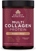 ANCIENT NUTRITION Multi Collagen Protein (Beauty + Sleep - 235 gr)