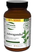 ST FRANCIS Ashwagandha Capsules BONUS (72 caps)