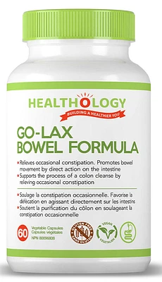 HEALTHOLOGY Go Lax Bowel Formula ( veg caps
