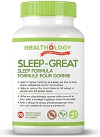 HEALTHOLOGY Sleep Great (60 veg caps)