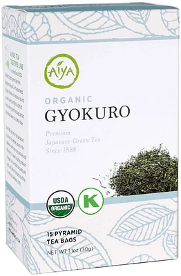 AIYA Organic Gyokuro Tea Bag Box (30 gr)