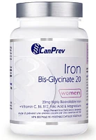 CANPREV Iron Bis-Glycinate 20 (90 caps)
