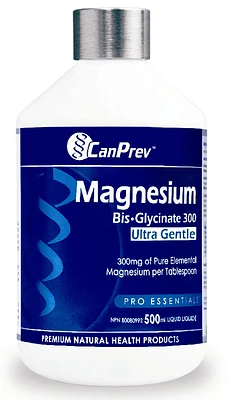 CANPREV Magnesium Bis-glycinate 300 Ultra Gentle (500 ml)