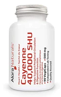 ALORA NATURALS Cayenne 40,000 SHU (500mg - 90 vcap)