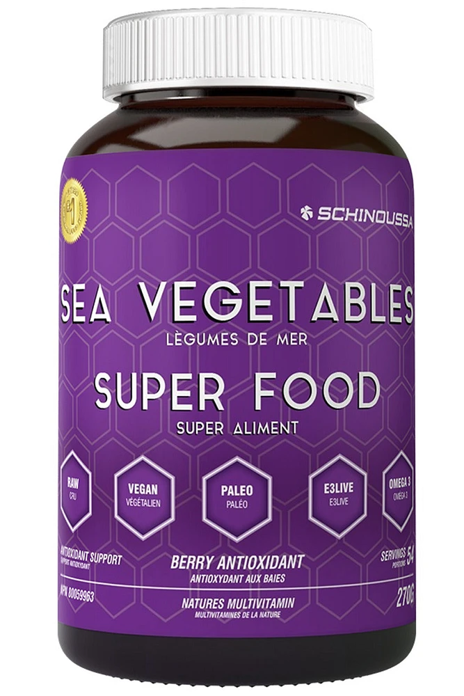 SCHINOUSSA Raw Sea Vegetables + Berry Antioxidants (270 gr)