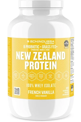 SCHINOUSSA NZ Whey Isolate + Probiotics (Vanilla