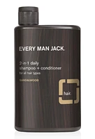 EVERY MAN JACK 2-in-1 Shampoo & Conditioner (Sandalwood - 400 ml)