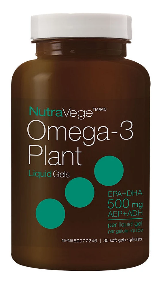 NUTRAVEGE Omega 3 Plant (30 sgels)