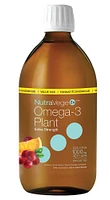 NUTRAVEGE Omega 3 Plant Extra Strength (Cranberry Orange - 500ml)