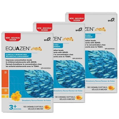 NEW NORDIC Equazen Chews (180 caps) -Pack