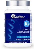 CANPREV K2 (Organic Coconut Oil - 120 sgels)
