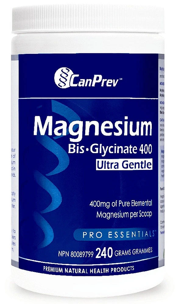 CANPREV Magnesium Bis-Glycinate 400 Ultra Gentle (240 gr)