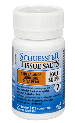 MARTIN & PLEASANCE KALI SULPH 6X (125 Tabs)
