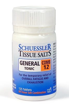 MARTIN & PLEASANCE Comb 12 (6X) General Tonic (125 Tabs)