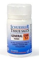 MARTIN & PLEASANCE Comb 12 (6X) General Tonic (125 Tabs)