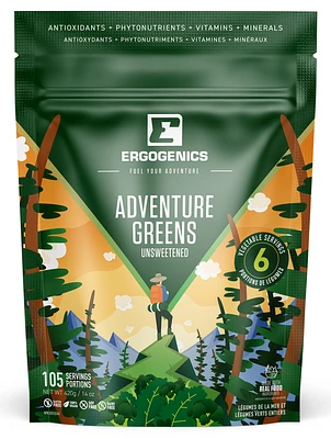 ERGOGENICS Adventure Greens Powder (420 gr)