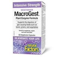 NATURAL FACTORS MacroGest Plant Enzymes (60 veg caps)