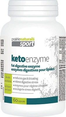 PRAIRIE NATURALS KetoEnzyme Fat Digesting Enzymes ( veg caps