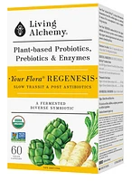 LIVING ALCHEMY Your Flora - Regenesis (120 vegan caps)