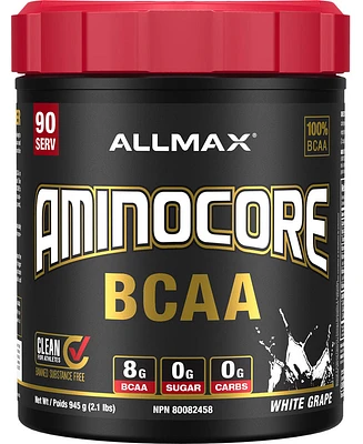 ALLMAX AMINOCORE BCAA (White Grape - 945 gr)