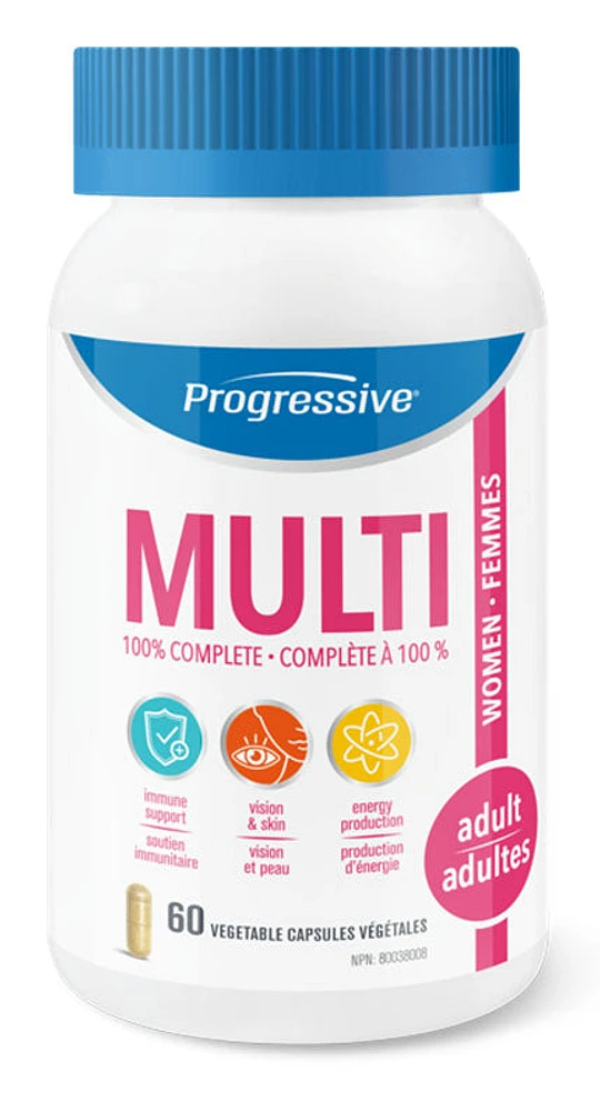 PROGRESSIVE Multi Adult Women (60 caps)