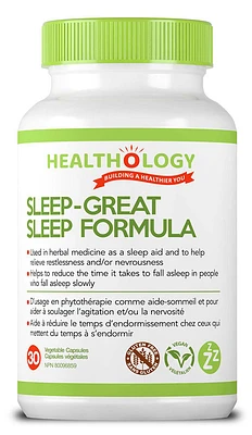 HEALTHOLOGY Sleep Great ( veg caps
