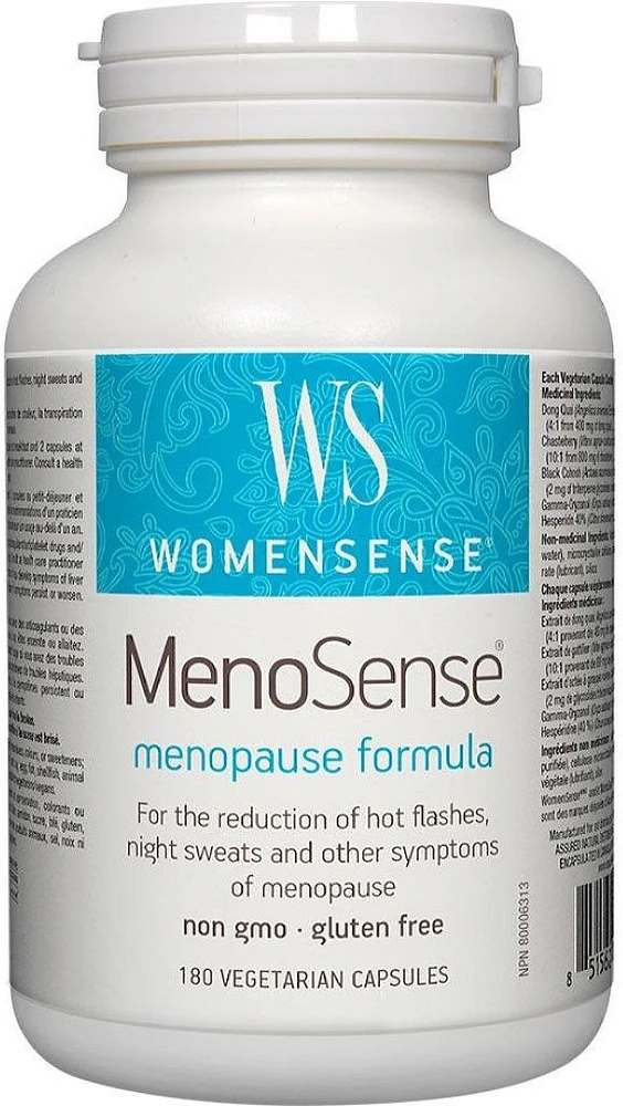 WOMENSENSE MenoSense (180 veg caps) SHORT DATED FEB2025