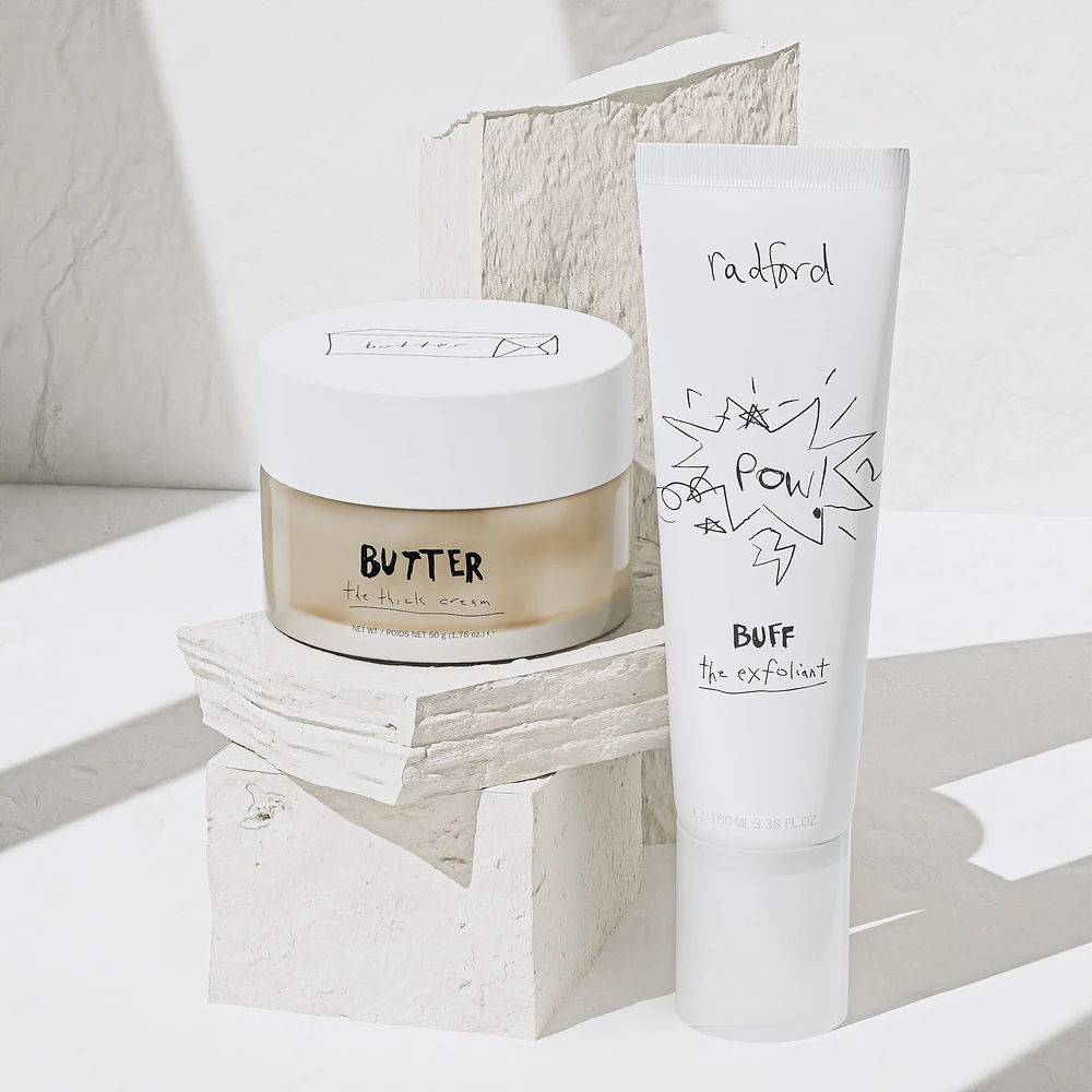 BUFF + BUTTER, the iconic skin duo 25% off