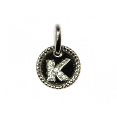 K Alphabet Pendant