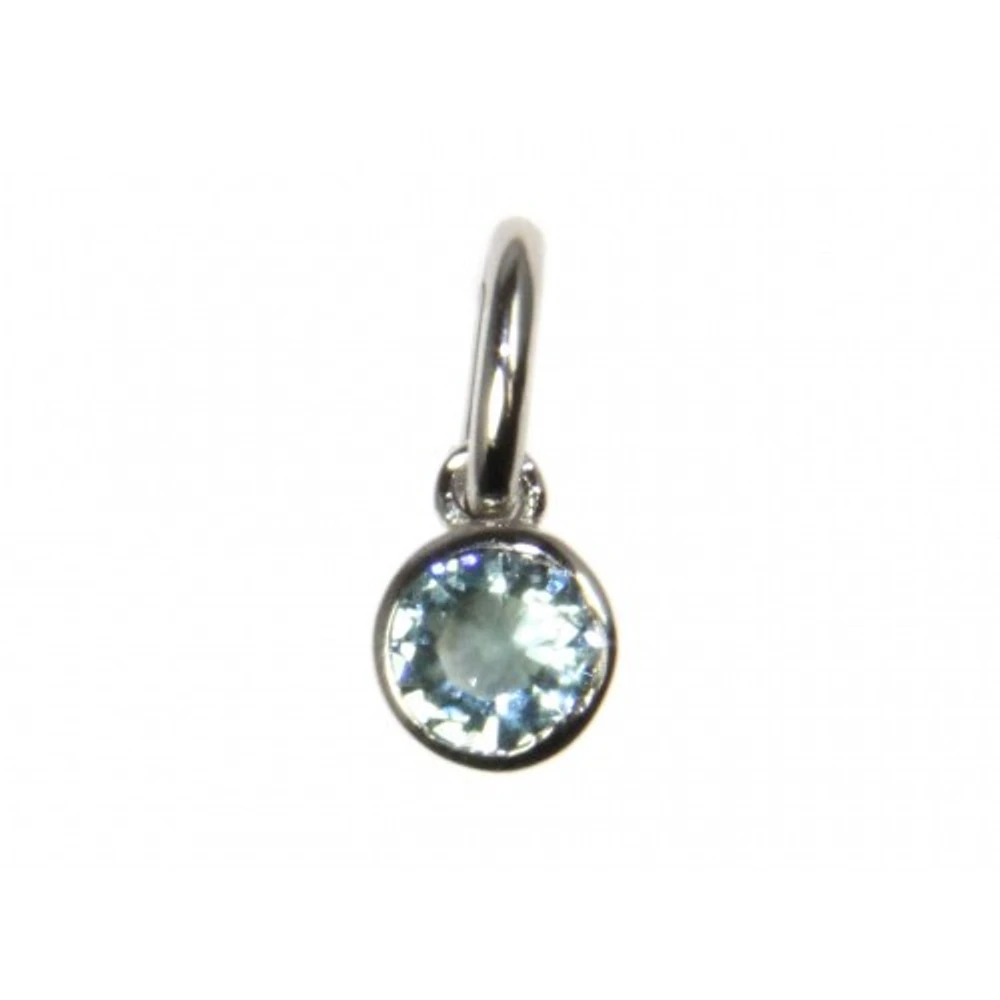 Gem Pendant in Sterling SIlver