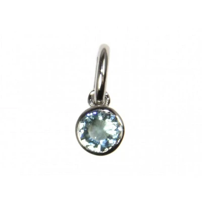 Gem Pendant in Sterling SIlver
