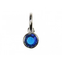 Gem Pendant in Sterling SIlver