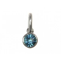 Gem Pendant in Sterling SIlver
