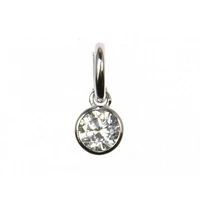 Gem Pendant in Sterling SIlver