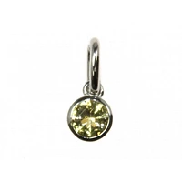 Gem Pendant in Sterling SIlver