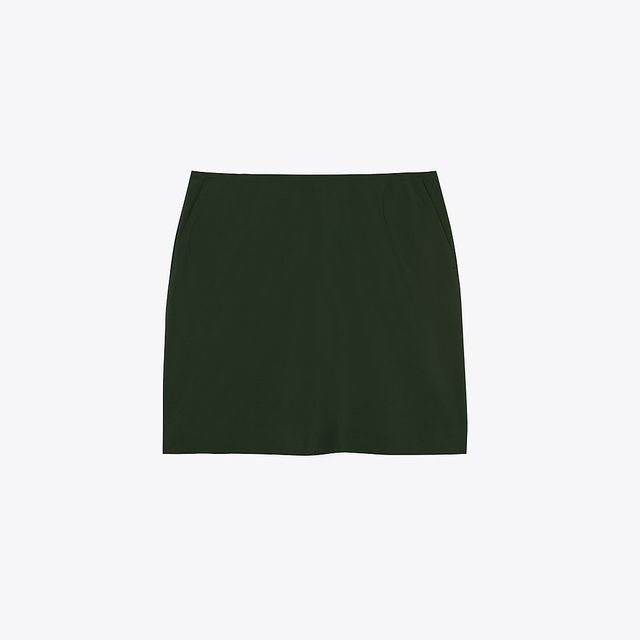 Tory Burch Tech Twill Tennis Skirt | The Summit