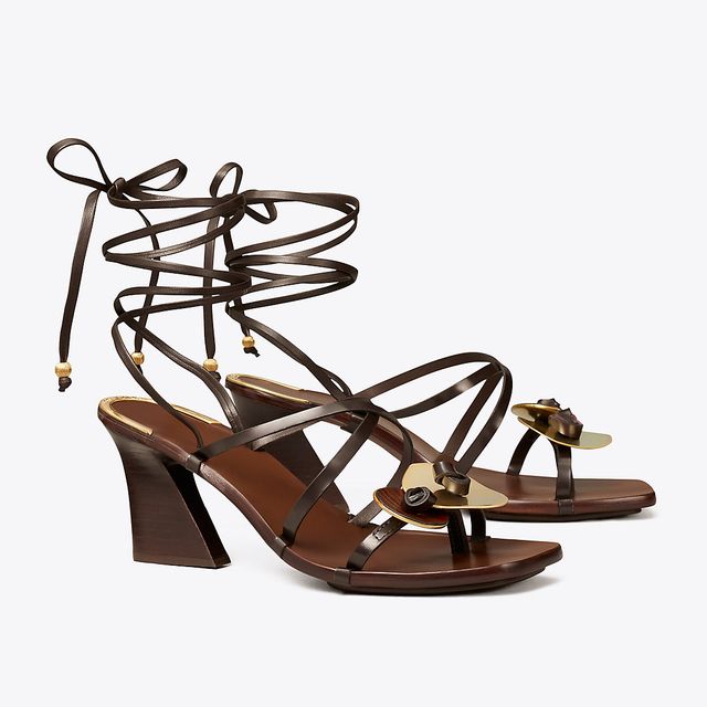 Tory Burch Knotted Heeled Sandal | The Summit