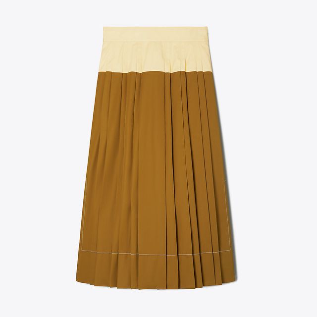 Tory Burch Veronica Plaid Pleated Skirt | The Summit