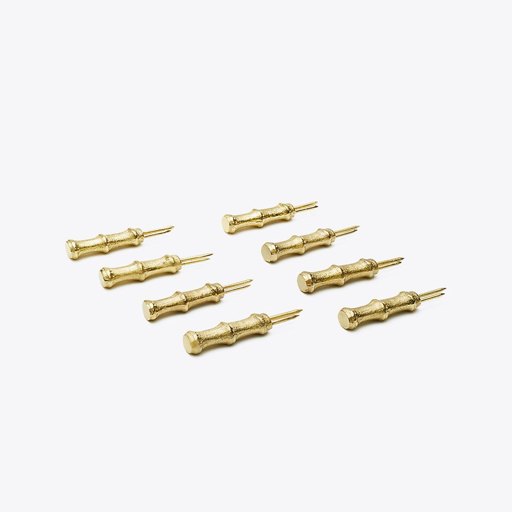 Tory Burch Brass Corn Holders, Set of 8 | The Summit