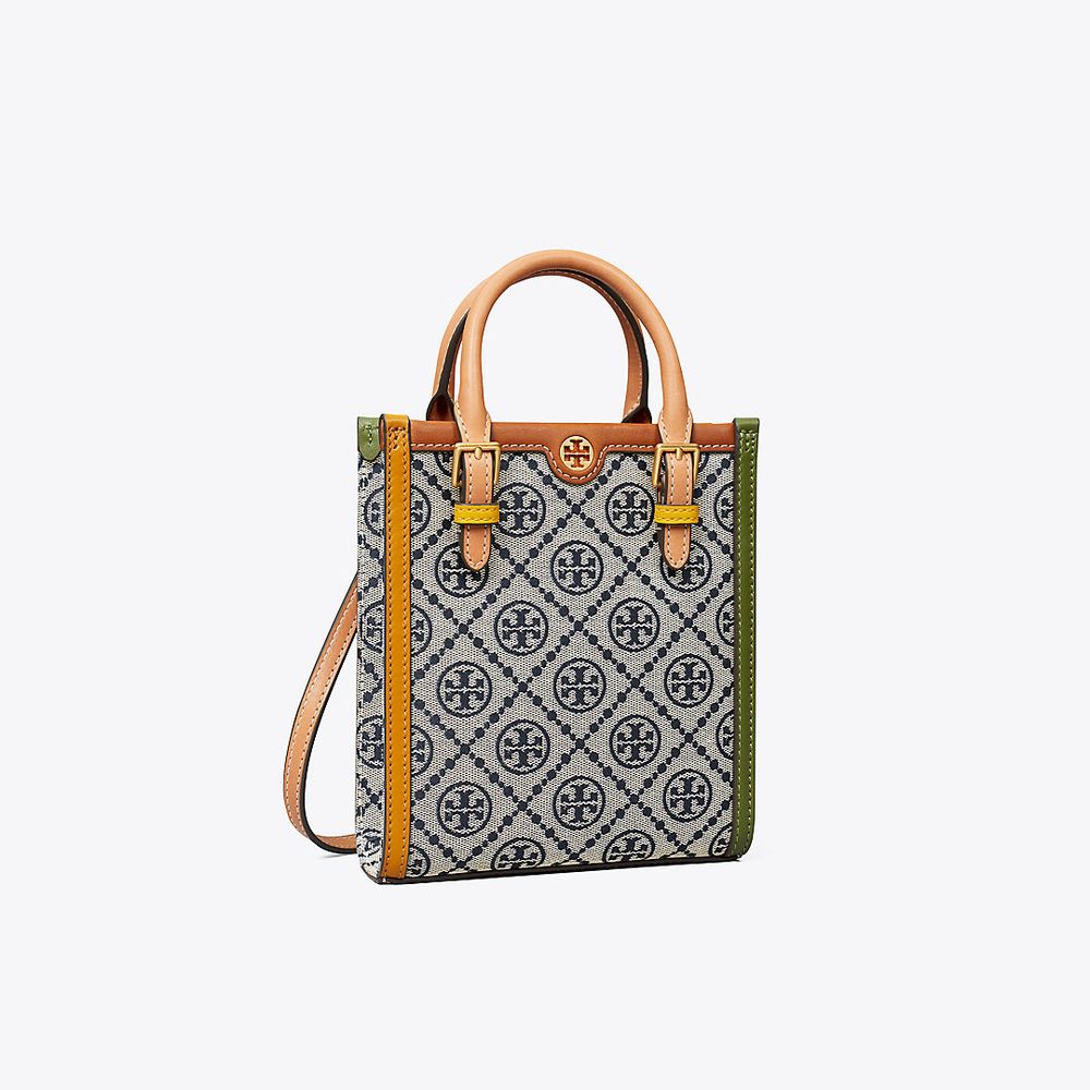 Tory Burch Mini T Monogram Colorblock Tote | The Summit