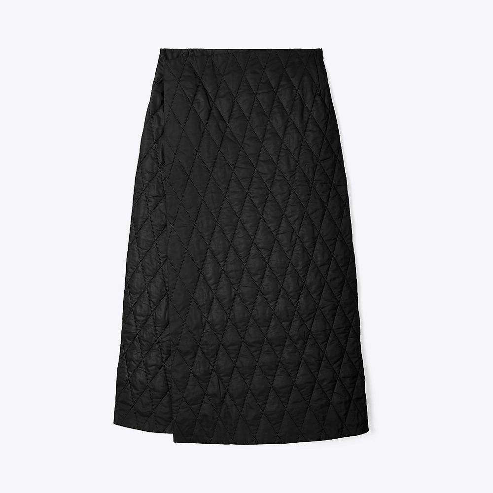 Tory Burch Quilted Blanket Wrap Skirt | The Summit